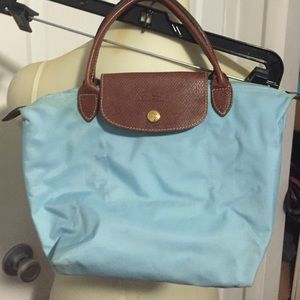 COPY - Longchamp light blue hand bag